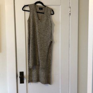 NWOT Zara Knit, Sz Med, high slit tunic